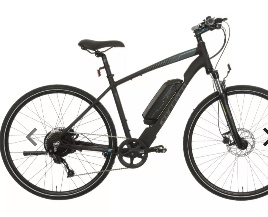 Ϟ Carrera Crossfire E Mens Electric Hybrid Bike 2.0 2022