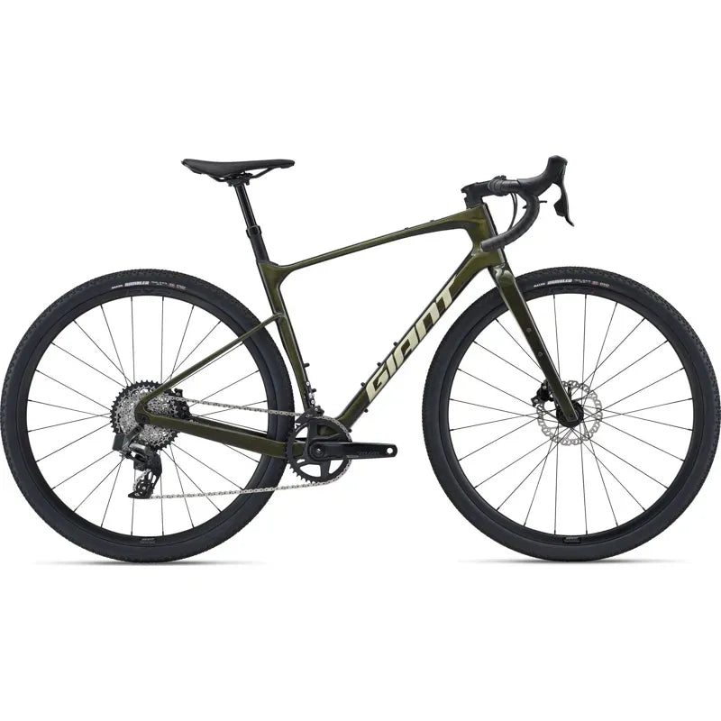 Giant Revolt Advanced 1 Gravel Bike in Phantom Green 2022