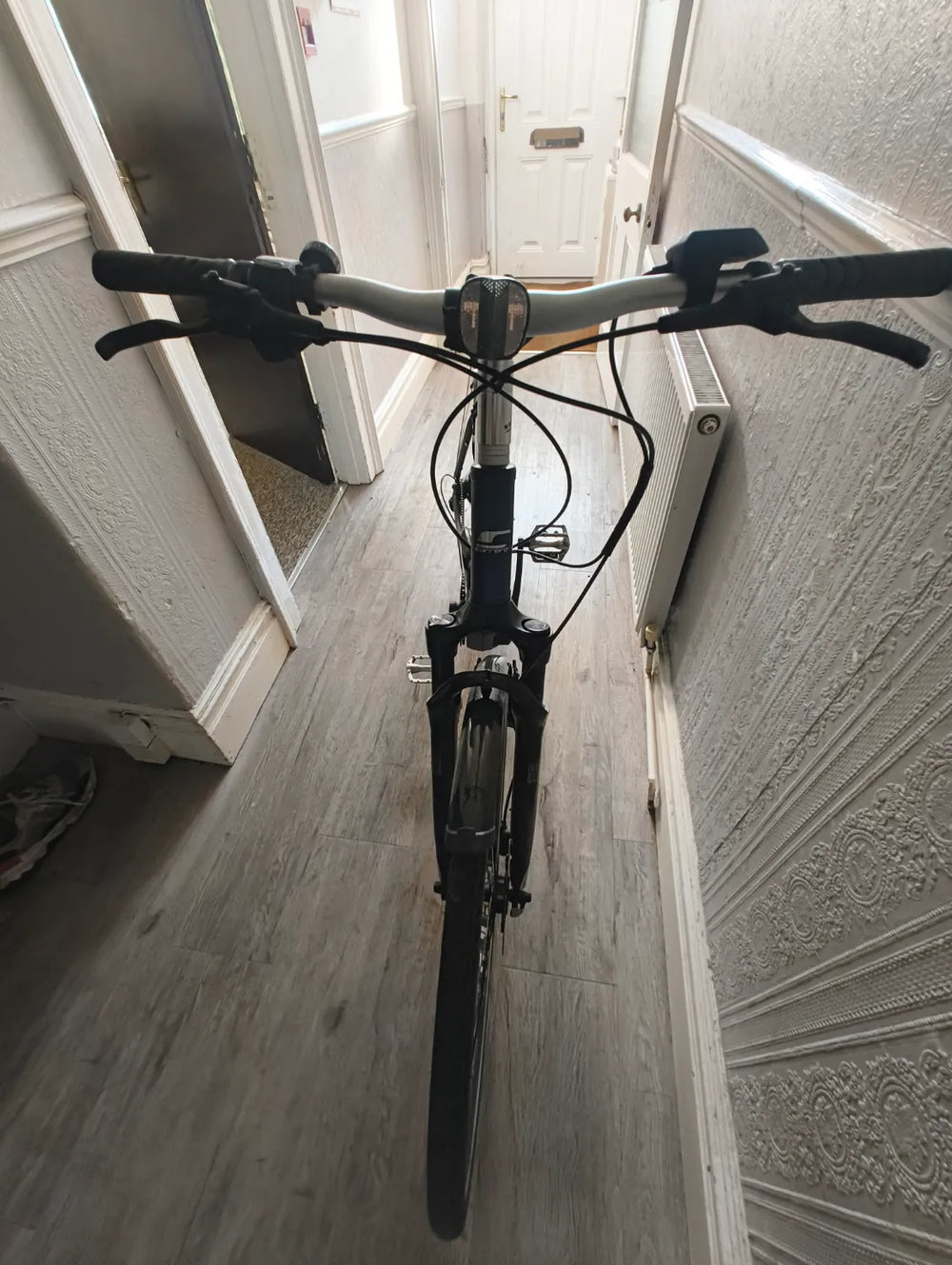 Carrera Crossfuse Mens Electric Hybrid Bike 2021