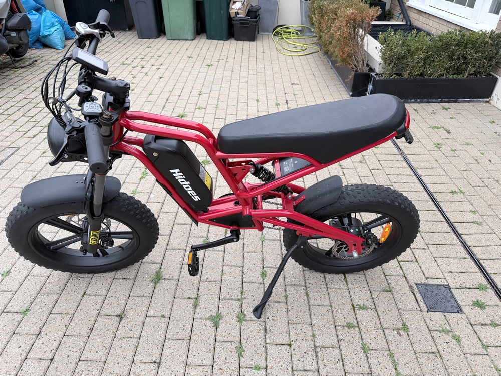 Hidoes Hidoes B6 MTB 20 inches Electric Mountain Bike 48V 15.6Ah W1200 Fat Tyre E-Bike 2025