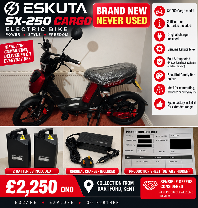Eskuta SX-250 Series 4 Cargo 2025