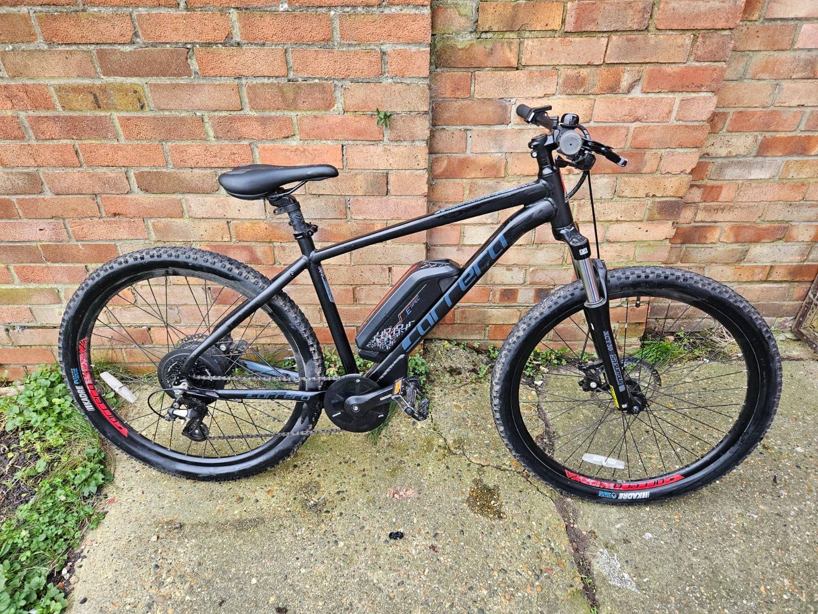 Carrera Vengeance E Mens Electric Mountain Bike Shimano 2.1 2023