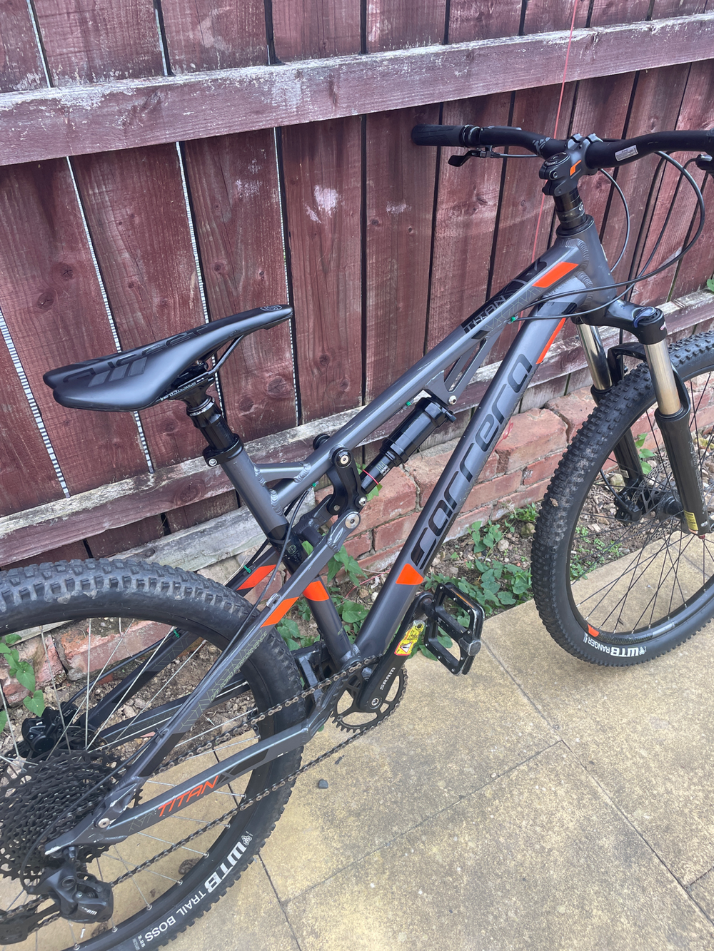 Carrera Titan X Mens Full Suspension Mountain Bike 2023