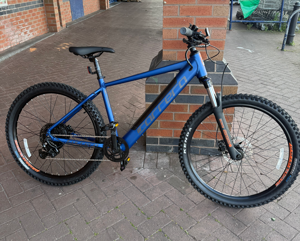 Carrera Vulcan E Electric Mountain Bike  -  18 inches 2021
