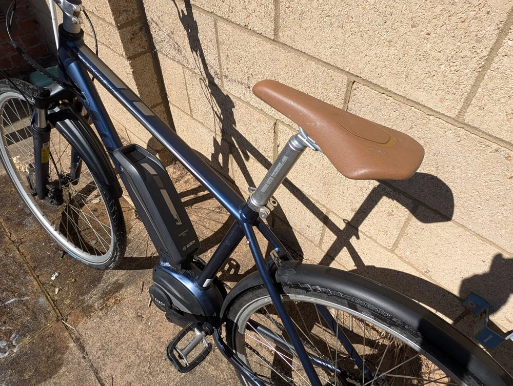 Carrera Crossfuse Mens Electric Hybrid Bike 2021