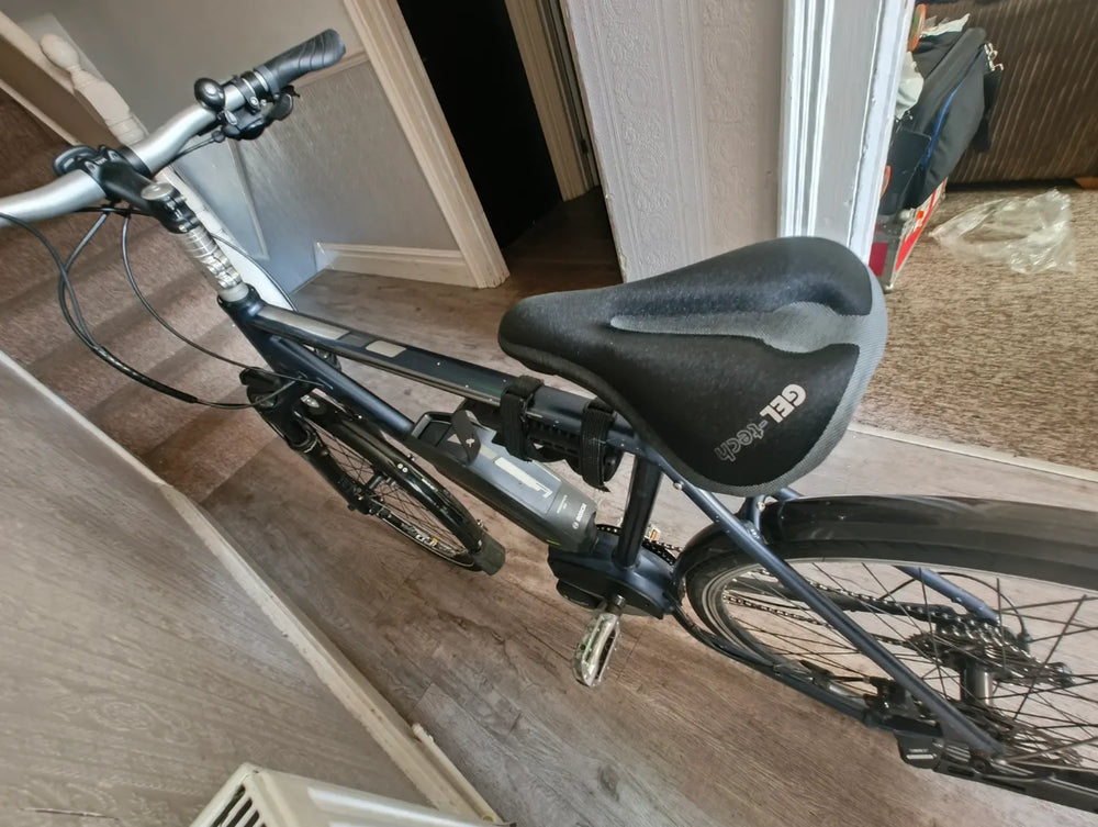 Carrera Crossfuse Mens Electric Hybrid Bike 2021