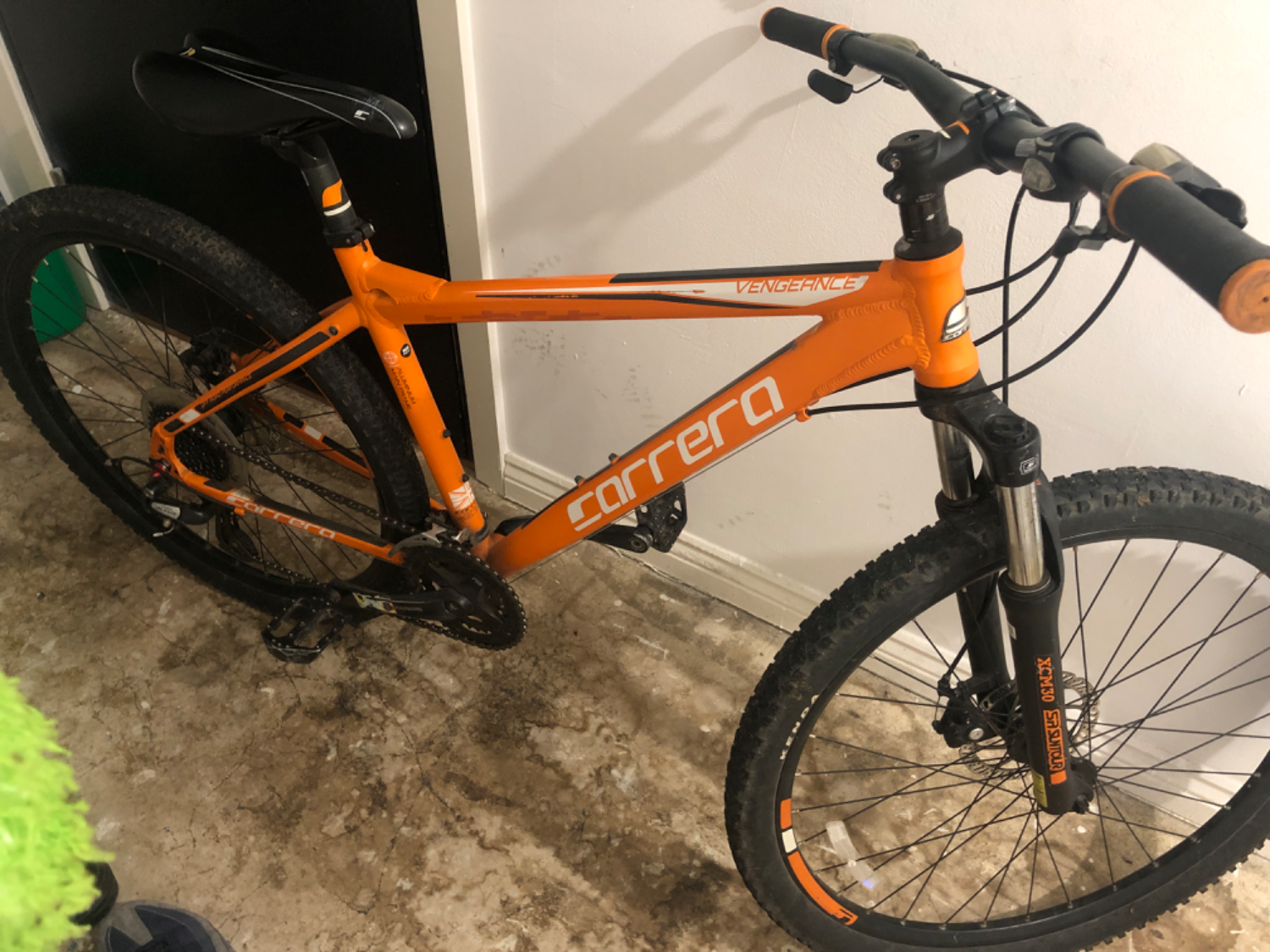 Bike Orange Carrera Vengeance Orange 16 Inch Carrera