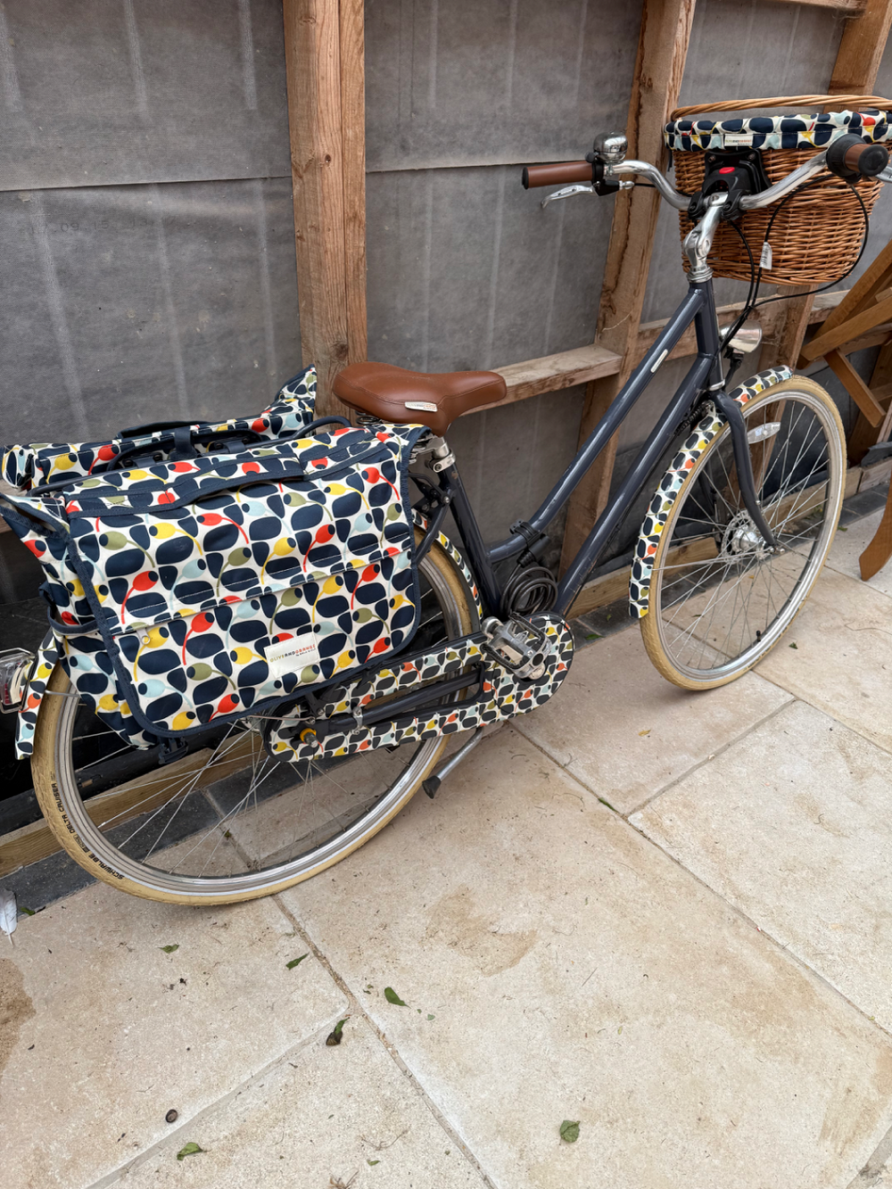 Orla Kiely Olive and Orange 2018