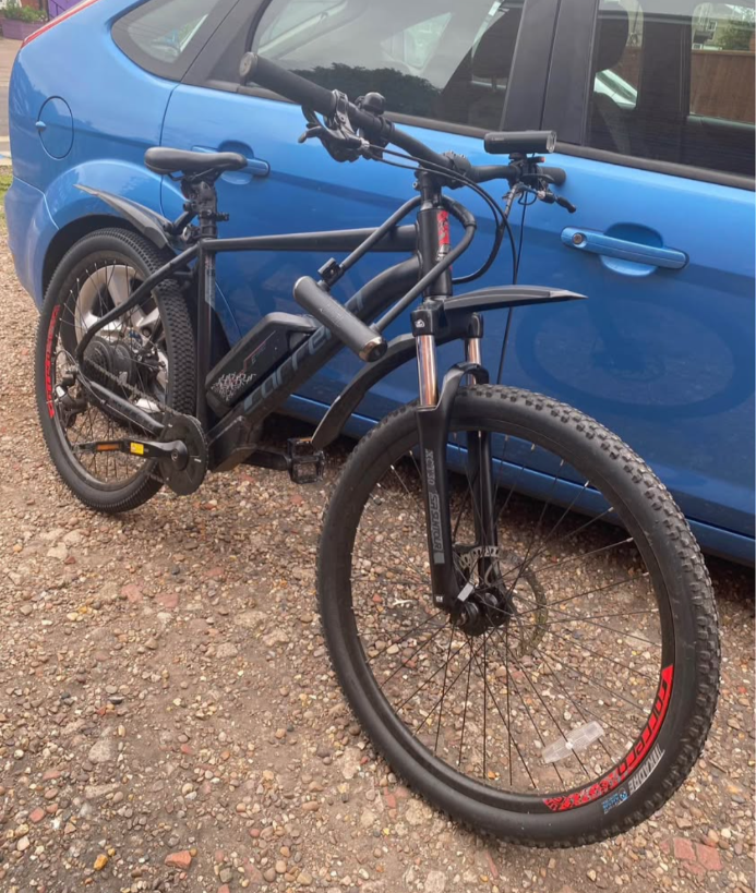 Carrera Vengeance E Mens Electric Mountain Bike 2.1 2023