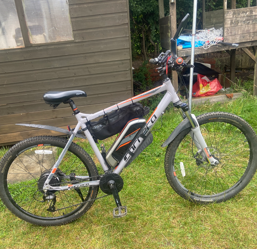 Carrera Vulcan E Electric Mountain Bike  -  18 inches 2021