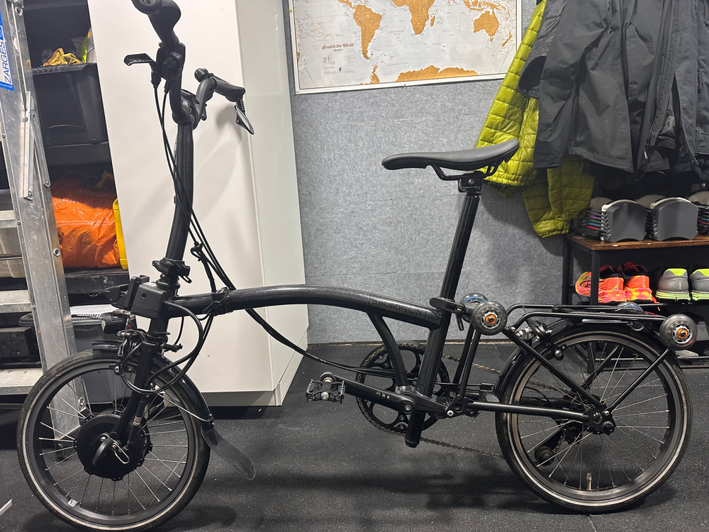 Brompton Electric P Line Urban with Roller Frame 2023