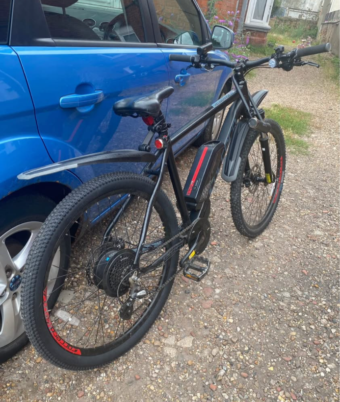 Carrera Vengeance E Mens Electric Mountain Bike 2.1 2023