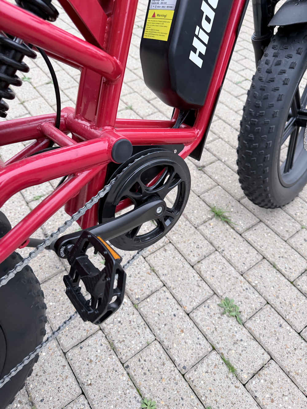 Hidoes Hidoes B6 MTB 20 inches Electric Mountain Bike 48V 15.6Ah W1200 Fat Tyre E-Bike 2025