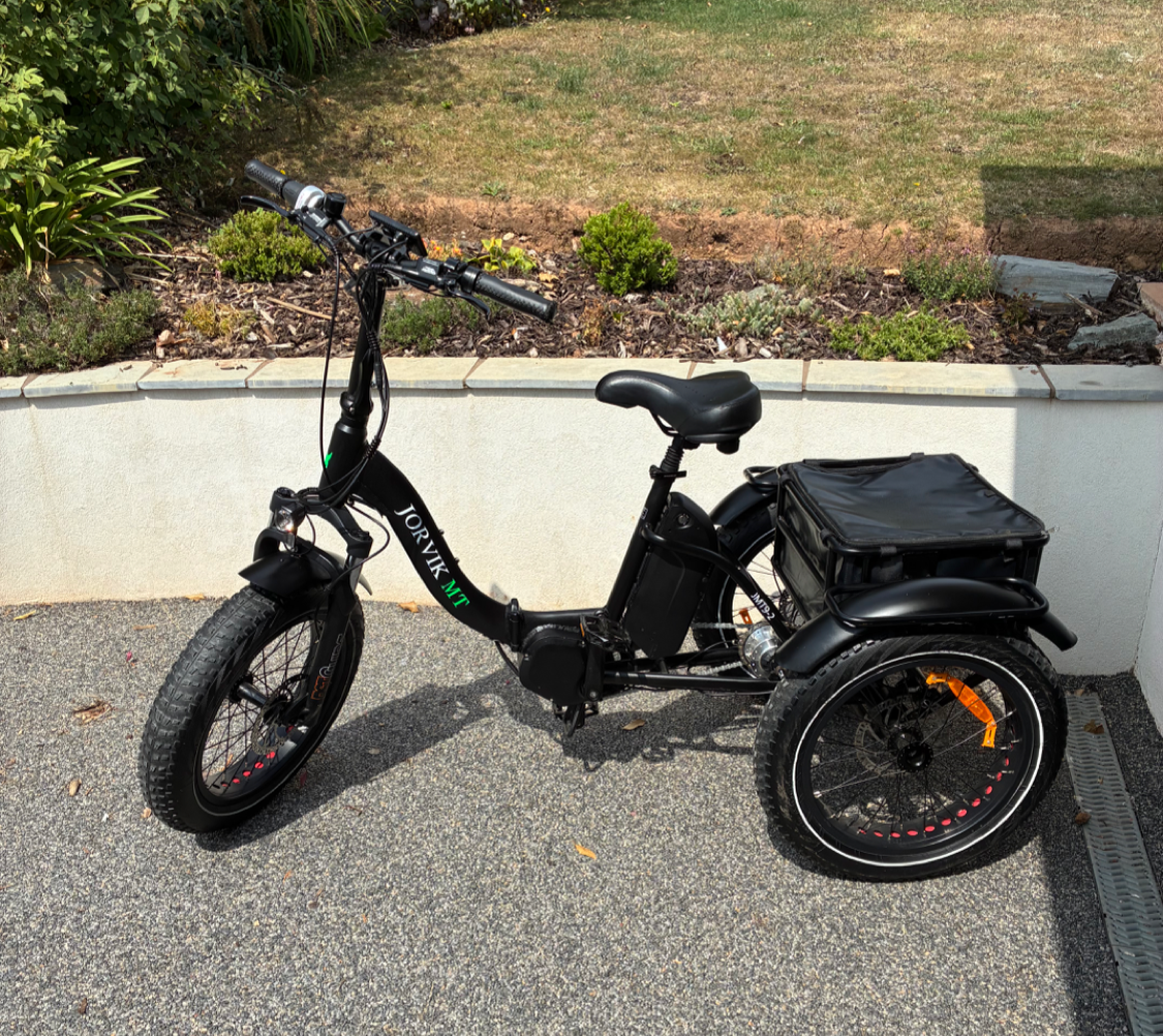 Jorvik JMT9 Mid Drive Folding Electric Trike 2021