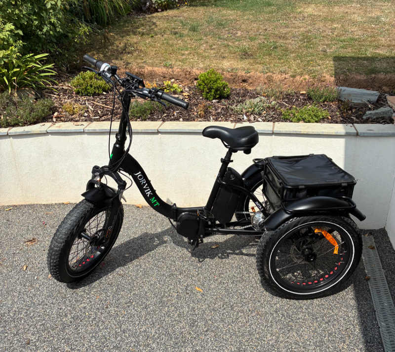 Jorvik JMT9 Mid Drive Folding Electric Trike 2021