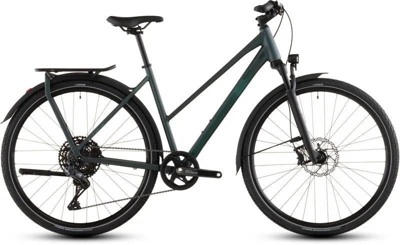 Cube Kathmandu SLT Trapeze 2026 Hybrid Bike - Duskwood/Goblin