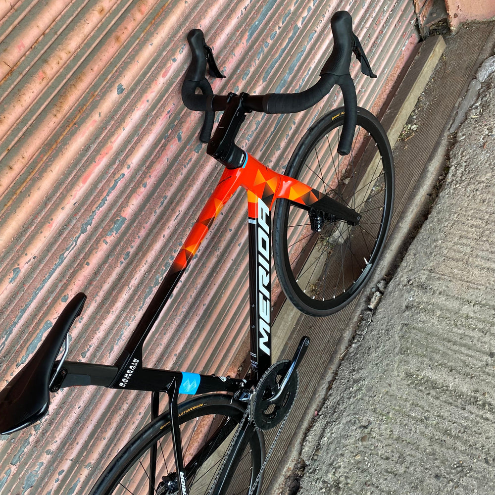 Merida Reacto 5000 Bahrain Victorious Ultegra Carbon Disc Aero Road Bike - L 56cm