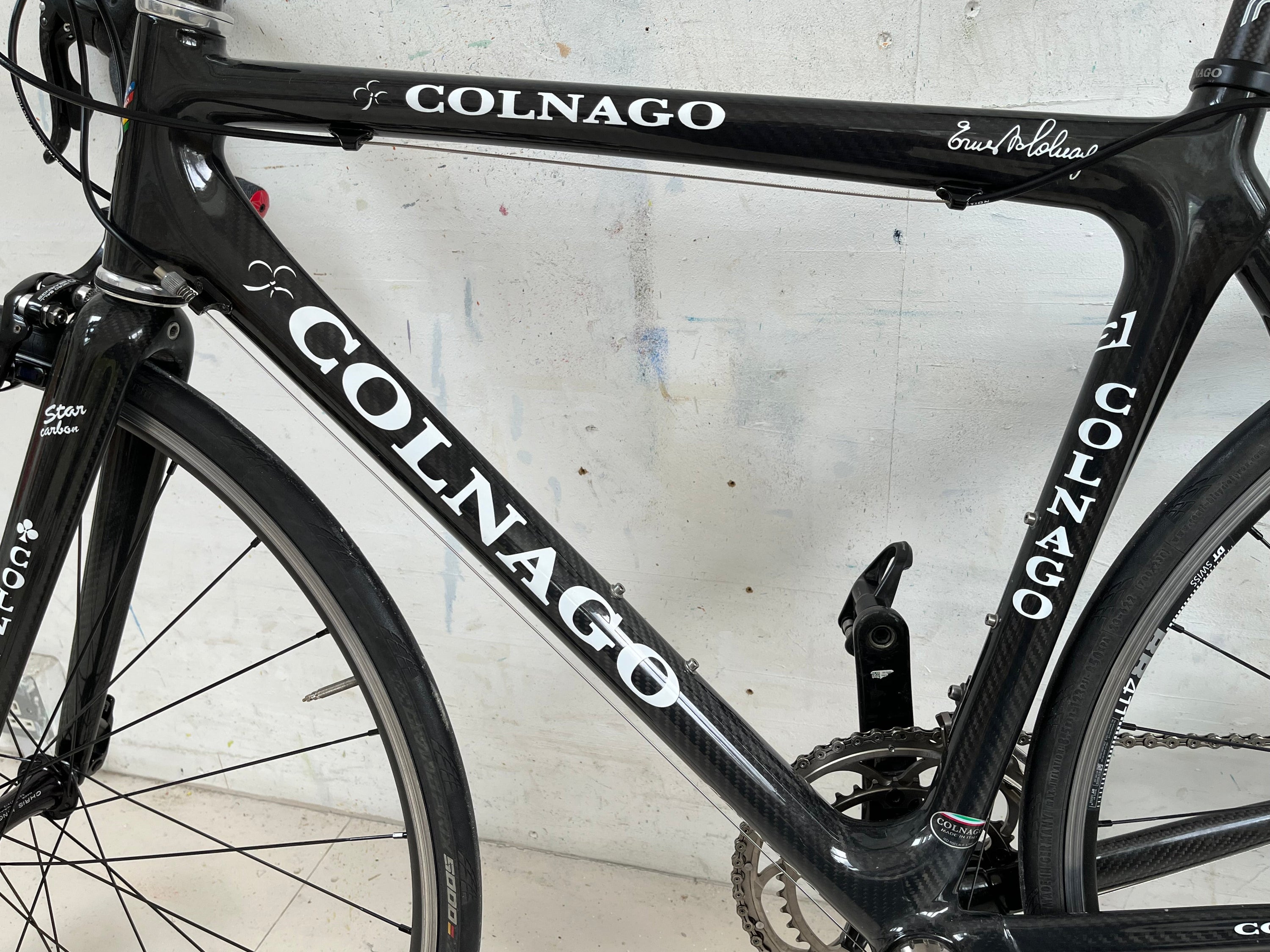 <span style="background-color:rgb(246,247,248);color:rgb(28,30,33);"> Colnago E1 2005 Road bike </span>
