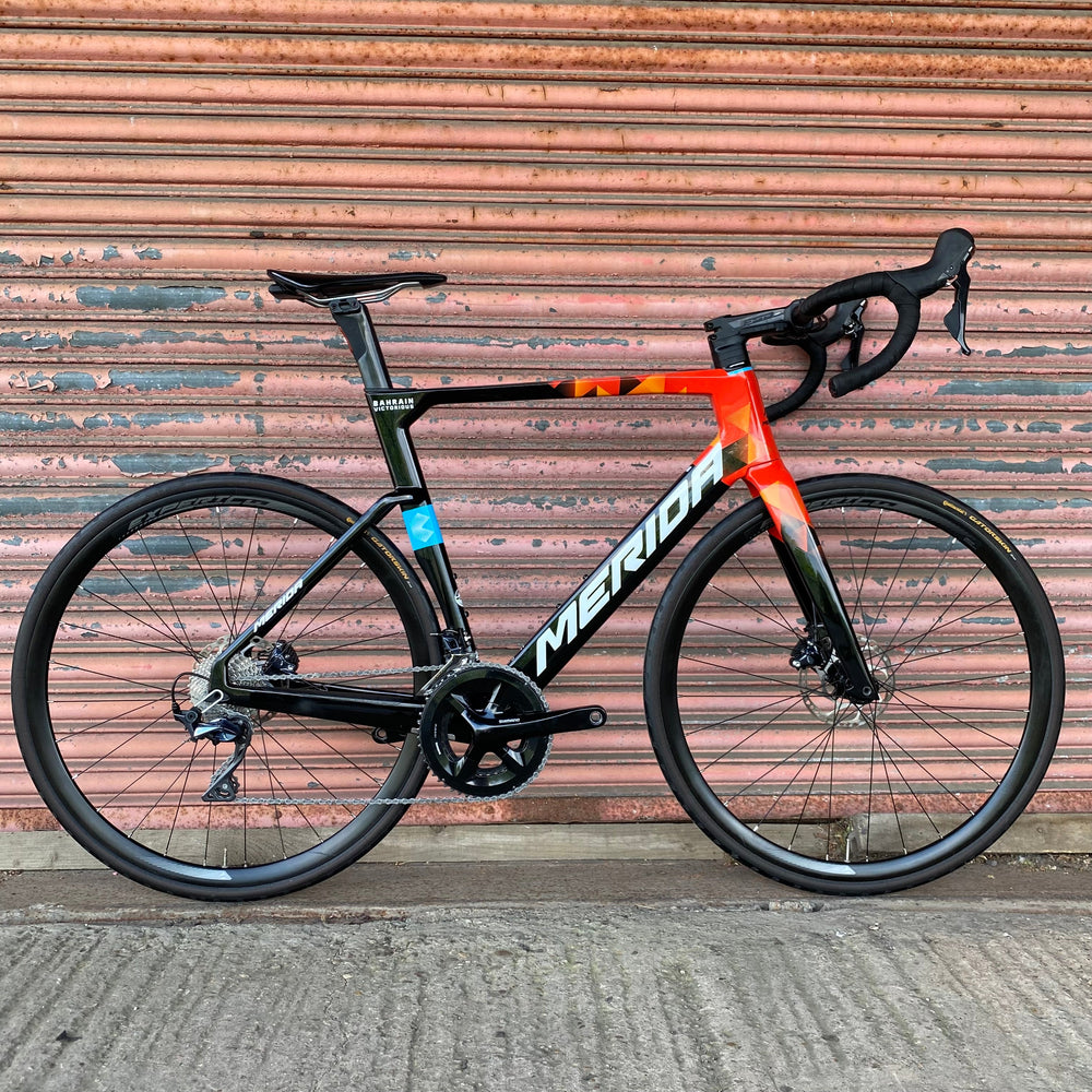 Merida Reacto 5000 Bahrain Victorious Ultegra Carbon Disc Aero Road Bike - L 56cm