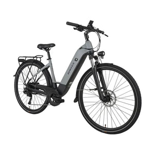 Dawes Spire 2.0 Cues Low Step Electric Hybrid Bike in Light Grey/Black 2025