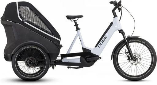 Cube Trike Hybrid Family 750 Flashwhite 24 Rear Loader 2024