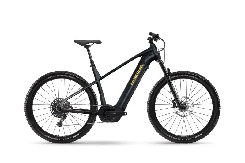 Haibike Alltrack 10 eMountain Bike in Grey/Blue/Yellow 2025