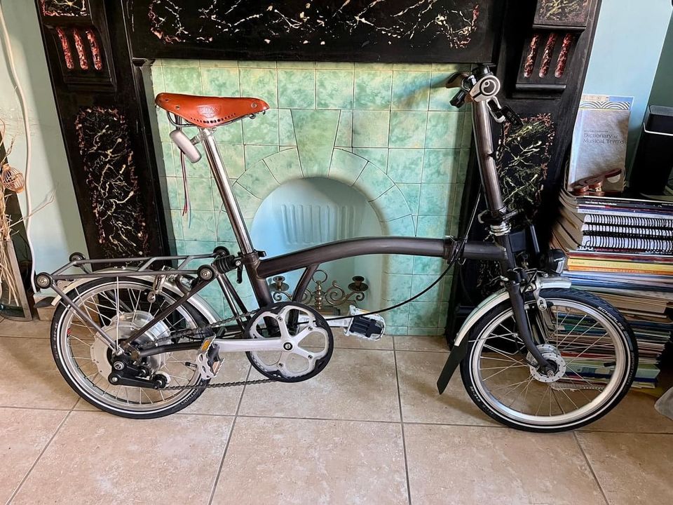 Buy used brompton bike sale