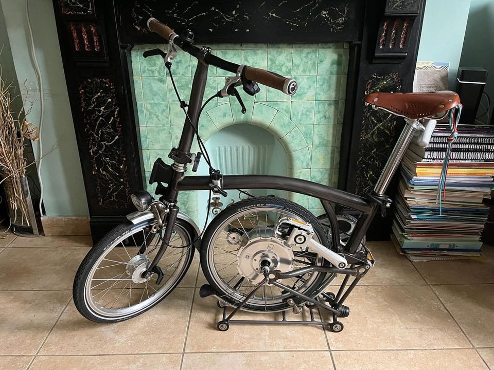 Brompton Custom Build with Zehus AIO Bike Hub 2022 Electric Bike