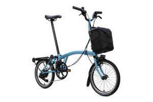 Brompton C Line 4 Speed Mid Bar + Rack 2026 Electric Folding Bike