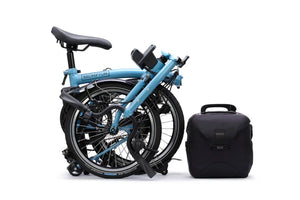 Brompton C Line 4 Speed Mid Bar + Rack 2026 Electric Folding Bike