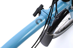 Brompton C Line 4 Speed Mid Bar + Rack 2026 Electric Folding Bike