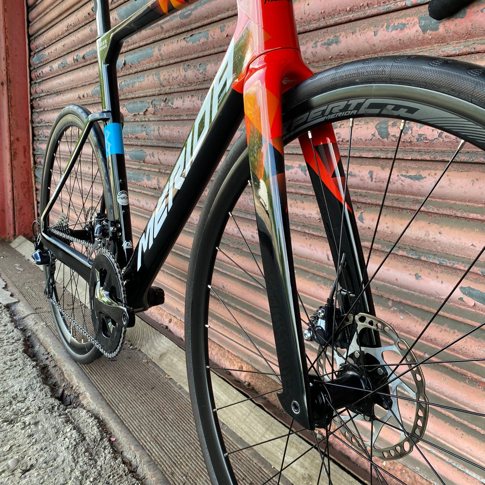 Merida Reacto 5000 Bahrain Victorious Ultegra Carbon Disc Aero Road Bike - L 56cm