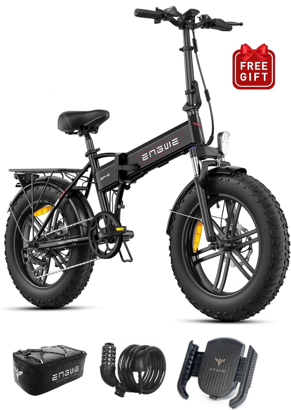 ENGWE EP-2 BOOST 20" Fat Tyre 250W 48V