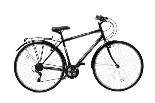 Aurai Trekker Unisex Heritage Bike Wheel 18 Speed Black