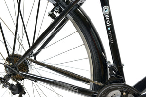 Aurai Trekker Unisex Heritage Bike Wheel 18 Speed Black