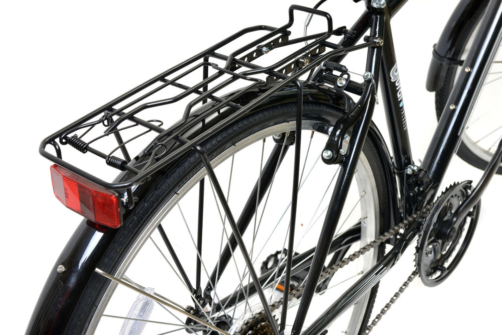 Aurai Trekker Unisex Heritage Bike Wheel 18 Speed Black