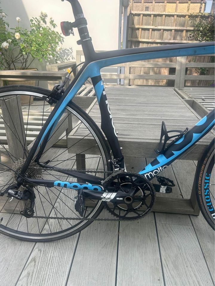 Moda Molto Carbon Road Bike Blue 2014