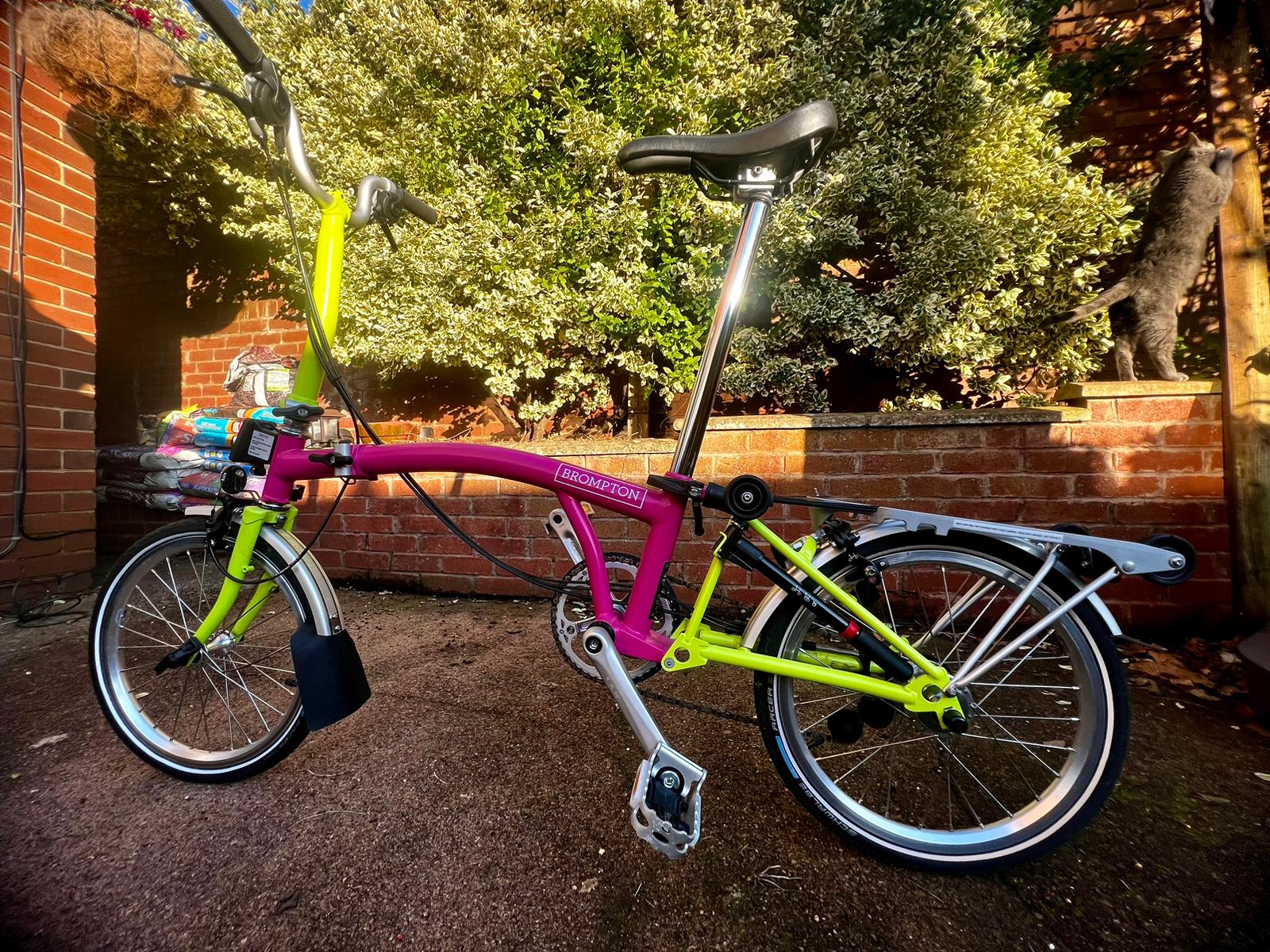 Brompton folding bike second sales hand