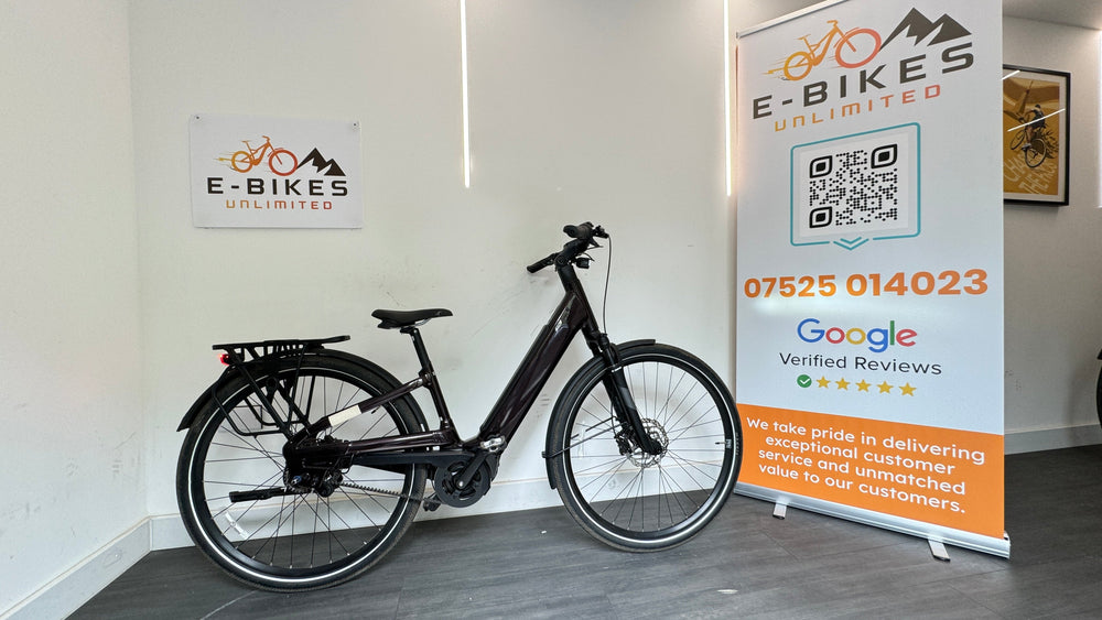 Liv Allure E+ 1 EXTRA SMALL Electric Hybrid Bike 2022 in Rosewood Belt Drive