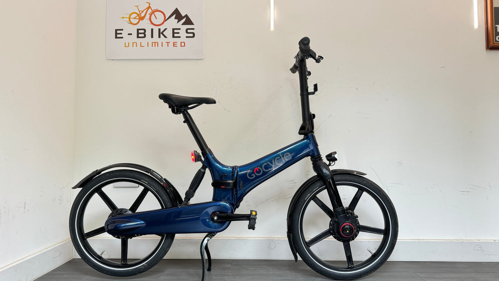 Gocycle GX Blue Folding Electric Bike
