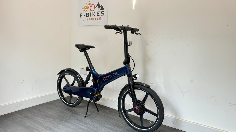 Gocycle GX Blue Folding Electric Bike