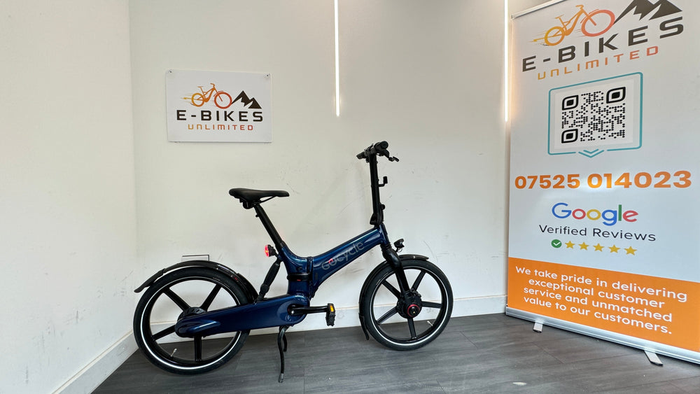 Gocycle GX Blue Folding Electric Bike