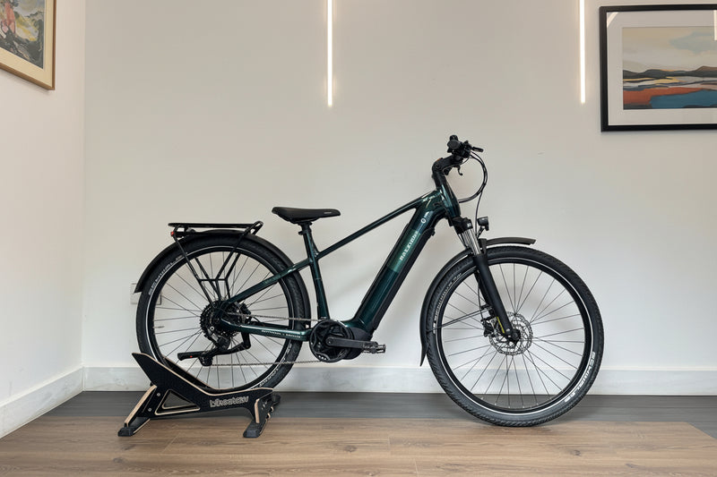 Raleigh Novus Plus Crossbar 800Wh - Forest With Pannier Bag 2026
