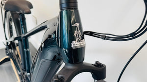 Raleigh Novus Plus Crossbar 800Wh - Forest With Pannier Bag 2026