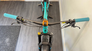 Merida One-Forty 700 29er - Teal Burgtec stem and bar Peatys