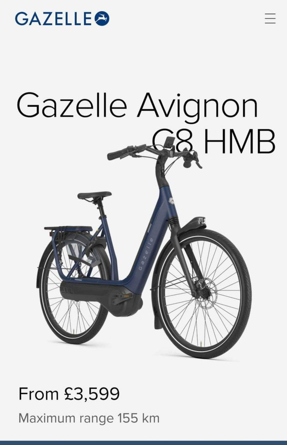 Ϟ Gazelle Avignon C8 HMB Low-Step 2023