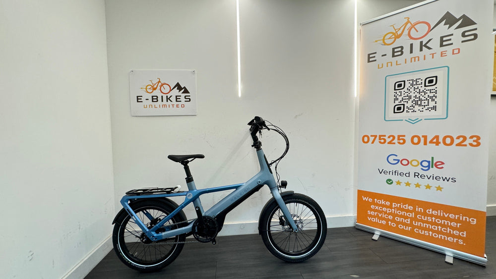 Raleigh Modum Compact Bike 20in Wheel Blue 500Wh Shimano Nexus Bosch Perform Brand New