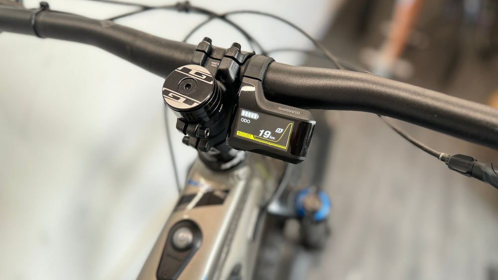 GT e-Force AMPe MTB Mountain Bike LARGE bike ONLY 12 miles 29er Yari forks