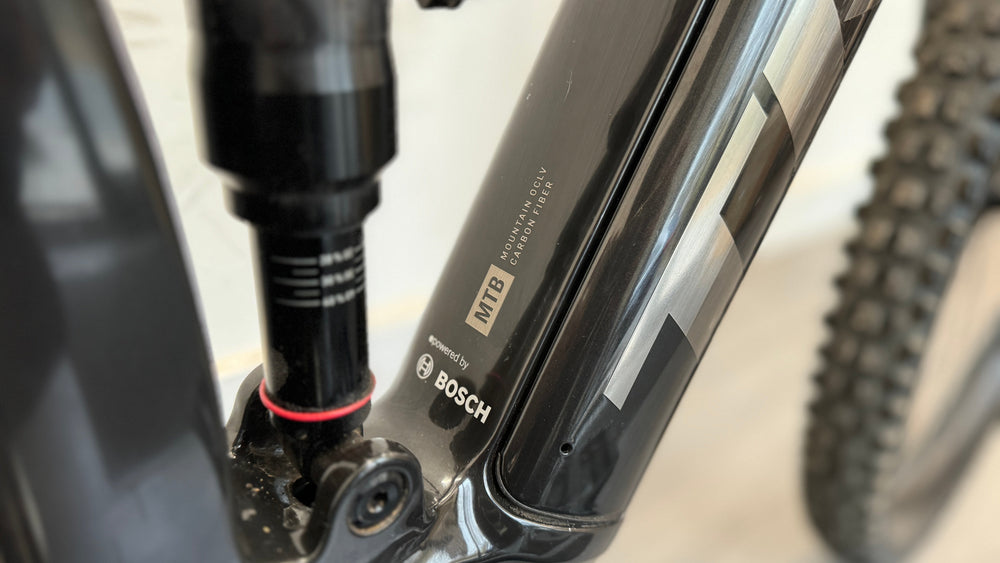 Trek Rail 9.8 XT Electric Bike MEDIUM 2024 Deep Smoke Gen 4 750Wh Burgtec 366 mile