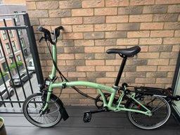 Brompton C Line Explore Folding Bike with Rack - Mid 2023